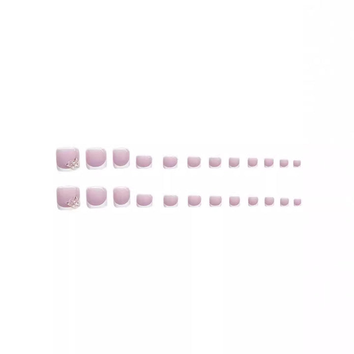 Elegant Decorative Press-On Nail Art Set Stornfield