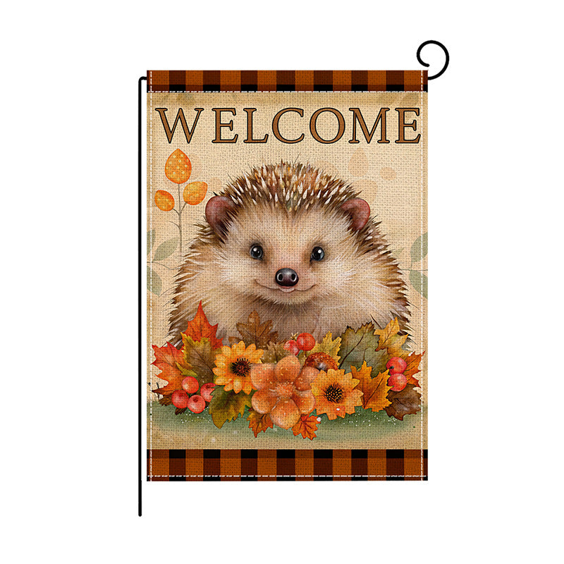 Decorative Double-Sided Garden Flag