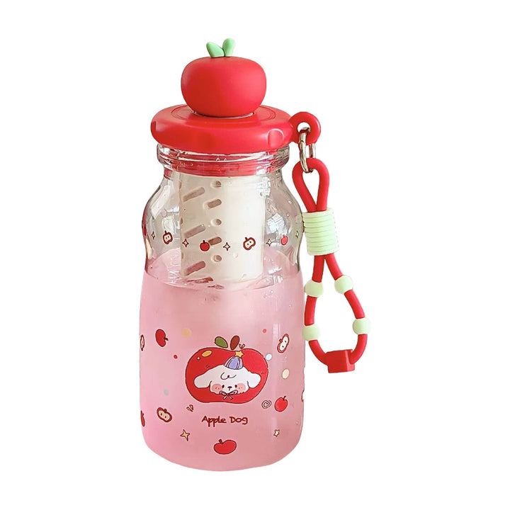 Ladies trendy and practical water bottle with fruit lid Stornfield