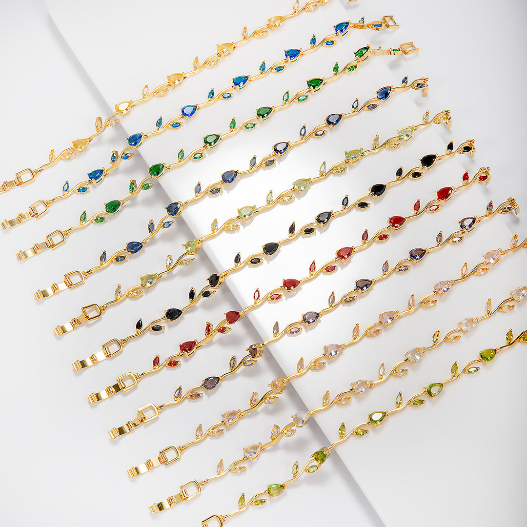 Elegant Floral Design Statement Bracelet Stornfield