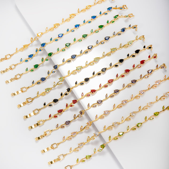 Elegant Floral Design Statement Bracelet Stornfield