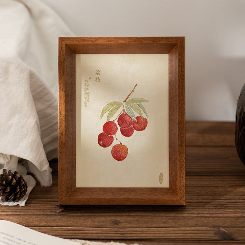 Floral Watercolor Art Frame