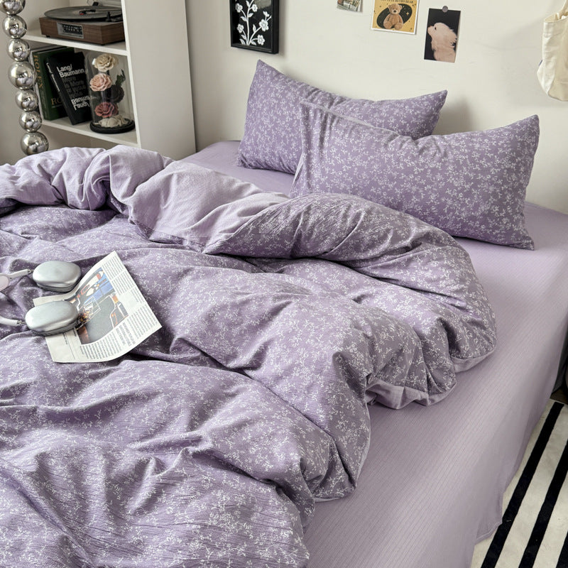 Floral Patterned Duvet Cover Set