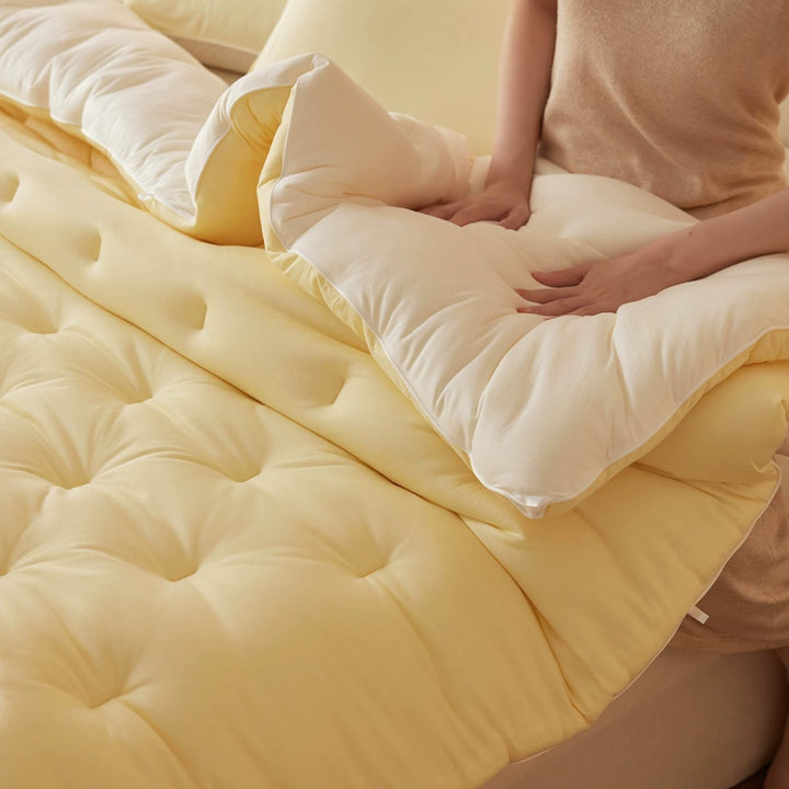 Plush Hypoallergenic Reversible Comforter