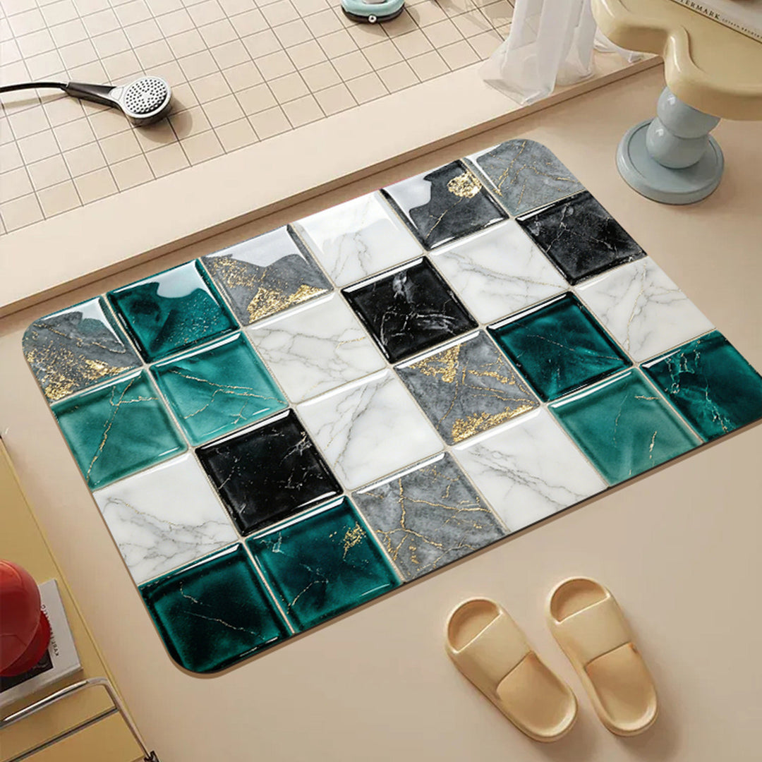 Decorative Anti-Slip Bathroom Mat