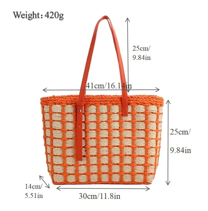 Handwoven basket bag Stornfield