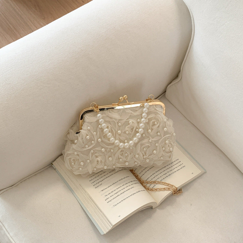 Floral Embellished Evening Purse