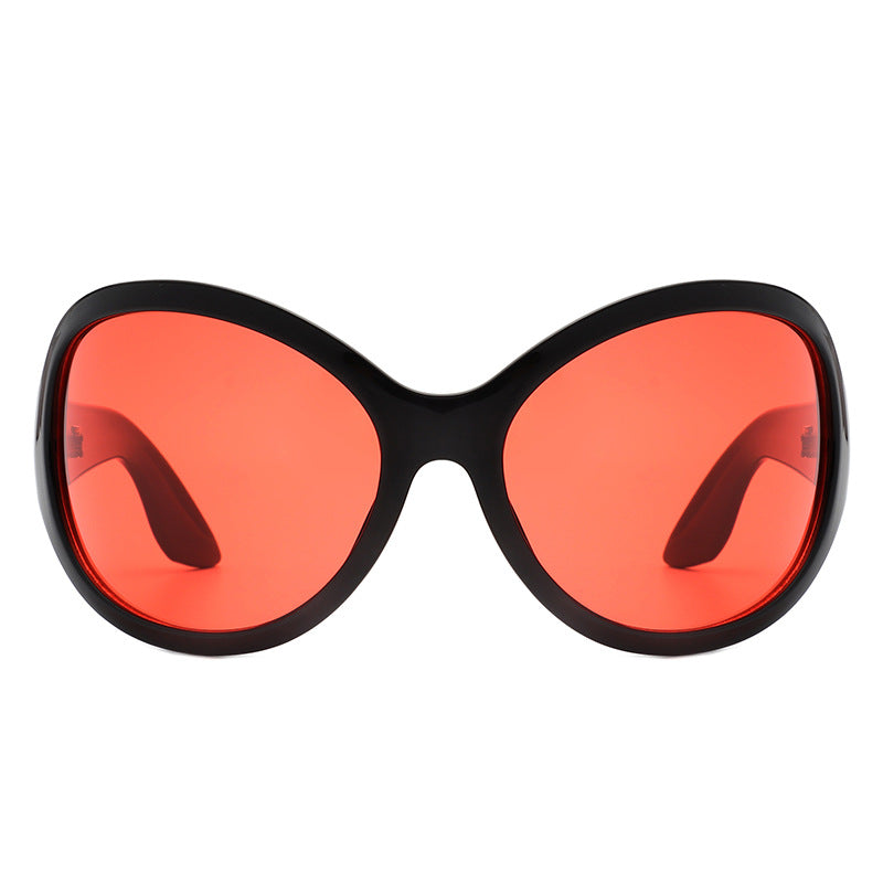Ladies sunglasses in a stylish butterfly design with UV protection and wide frame Stornfield