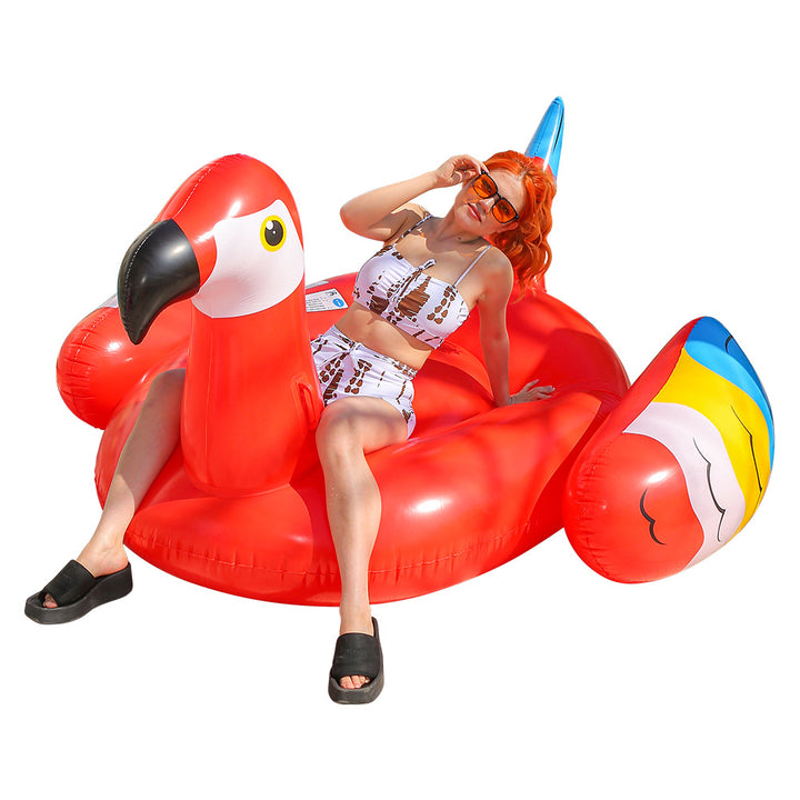 Women Inflatable Flamingo Swim Island Stornfield