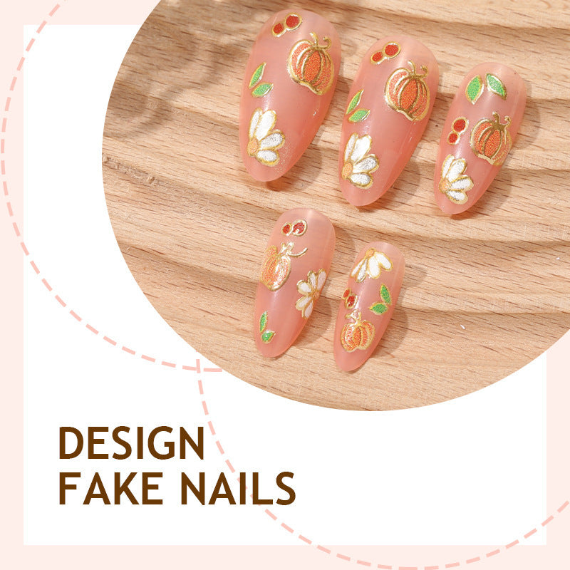 Elegant decorated artificial nail set Stornfield