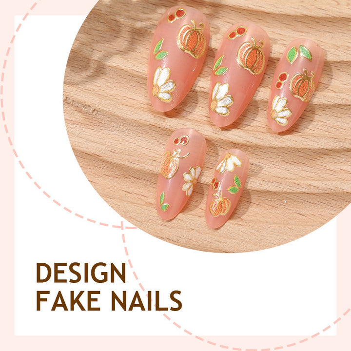 Elegant decorated artificial nail set Stornfield