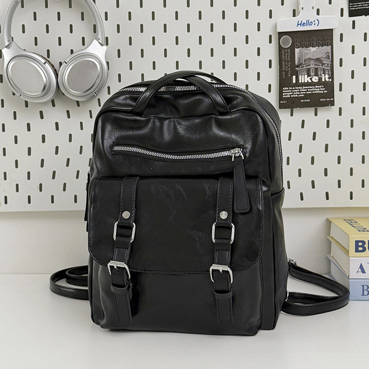Versatile Leather Backpack Stornfield