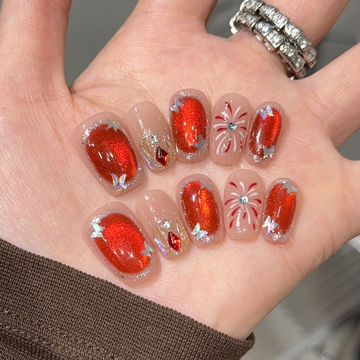 Glittering artificial nails Stornfield
