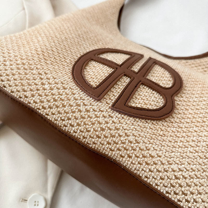 Elegant Woven Market Tote