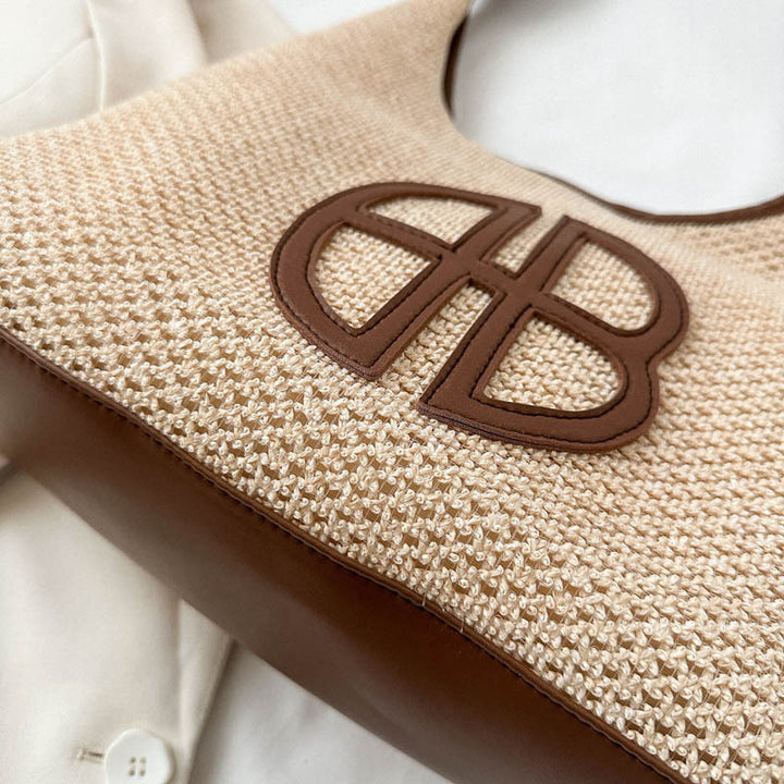 Elegant Woven Market Tote