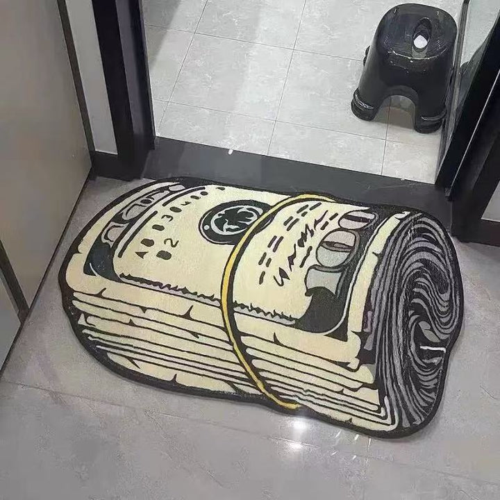 Plush Bathroom Floor Mat