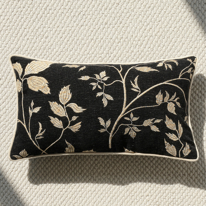 Structured decorative cushions with elegant design