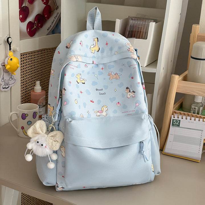 Cute Character Print Backpack Stornfield 1791205506