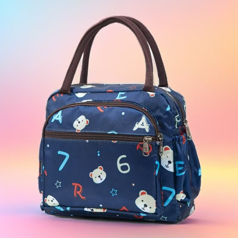 Cat Print Insulated Lunch Bag Stornfield