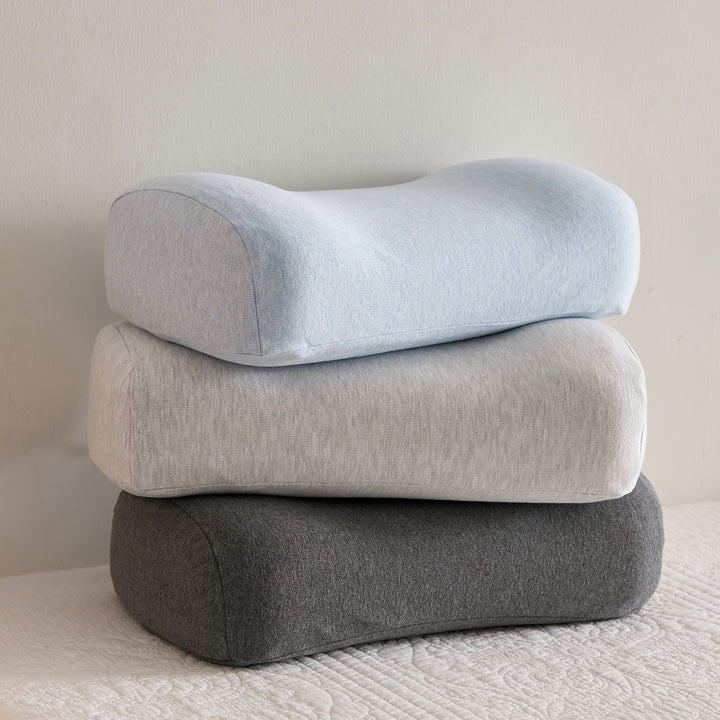 Orthopedic neck support pillow with ergonomic contour Stornfield