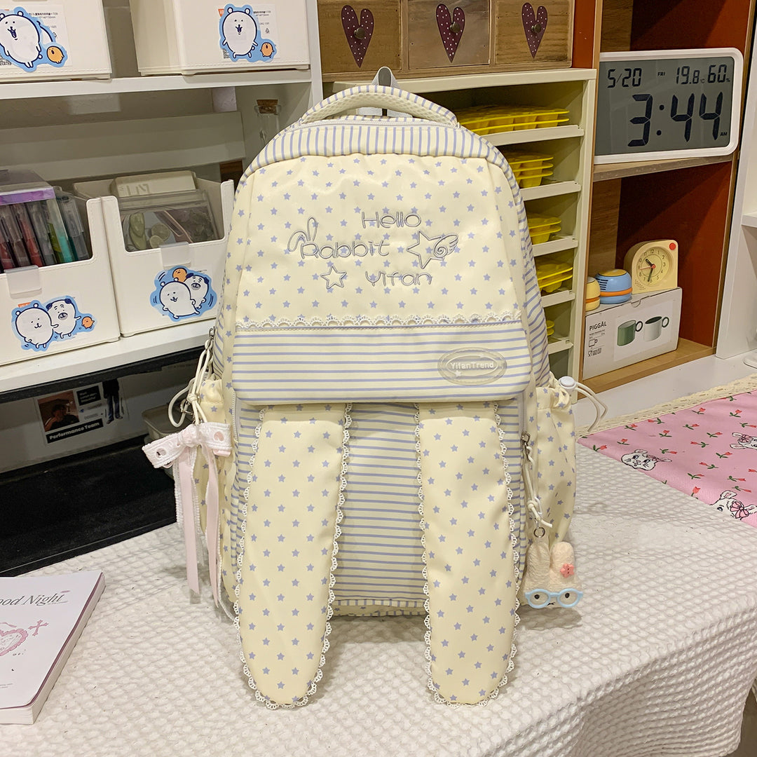 Cute Bunny Ear-Themed Backpack Stornfield