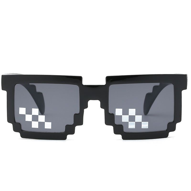 Women's eye-catching pixel-pattern sunglasses Stornfield