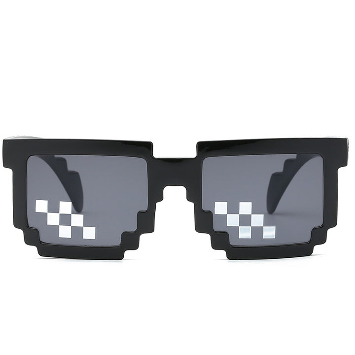 Women's eye-catching pixel-pattern sunglasses Stornfield