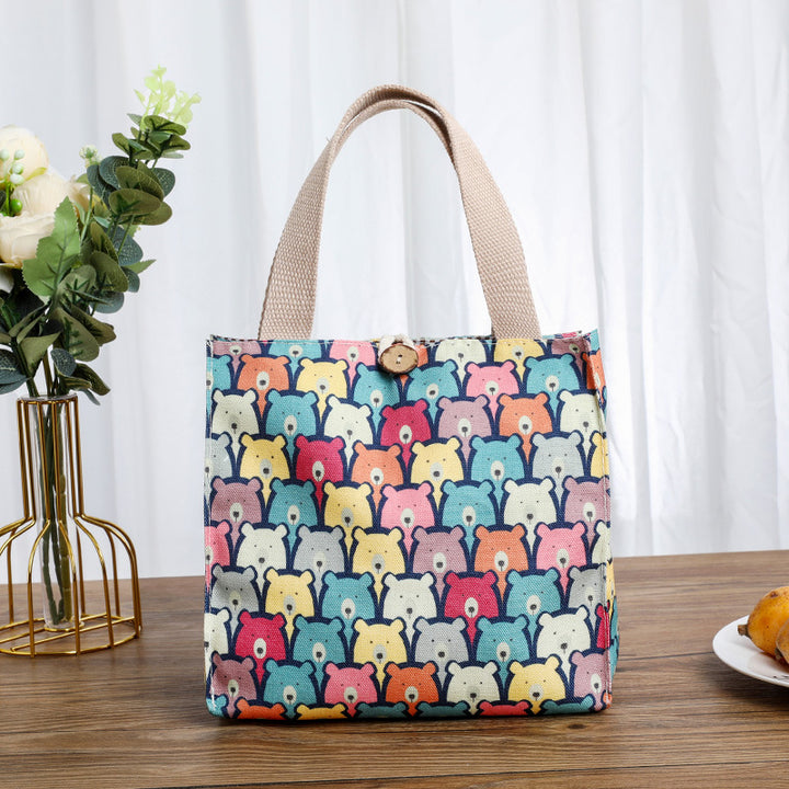 Cute Cat-Themed Storage Tote Stornfield
