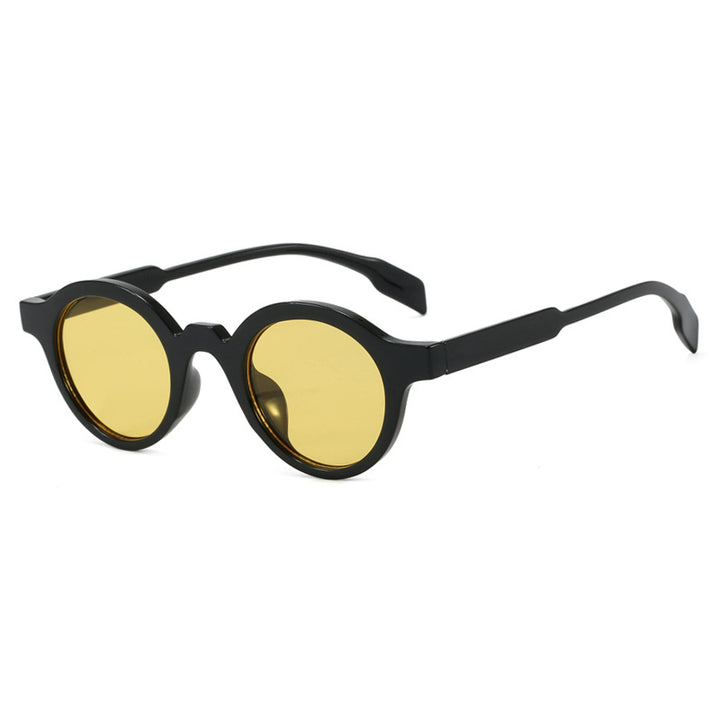 Women's fashionable round sunglasses with high-quality, flexible frame Stornfield