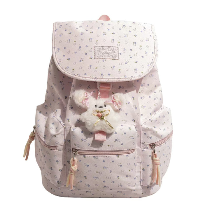 Children's Cute Floral Print Backpack Stornfield