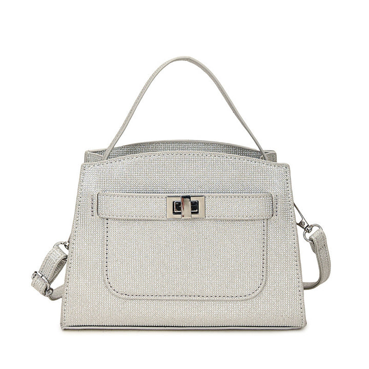 Elegant Structured Handheld Tote