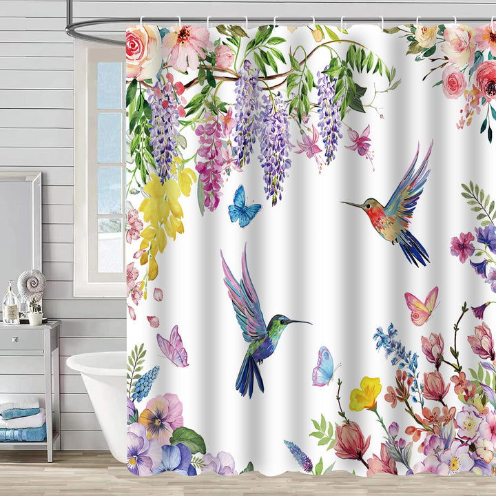Nature-Inspired Shower Curtain Stornfield