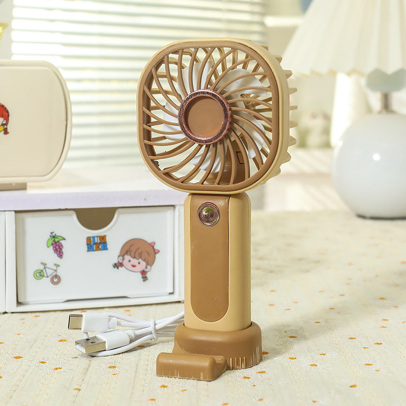 Ladies Portable Mini USB Fan with Animal Lion Design Stornfield