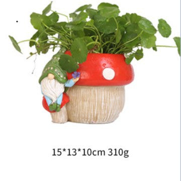 Decorative Gnome Planter