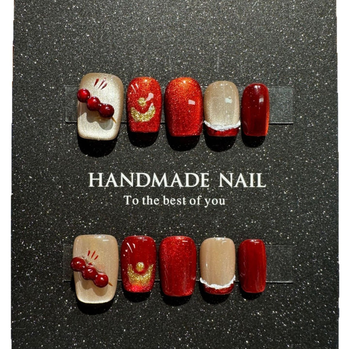 Handcrafted Decorative Press-On Nail Kit