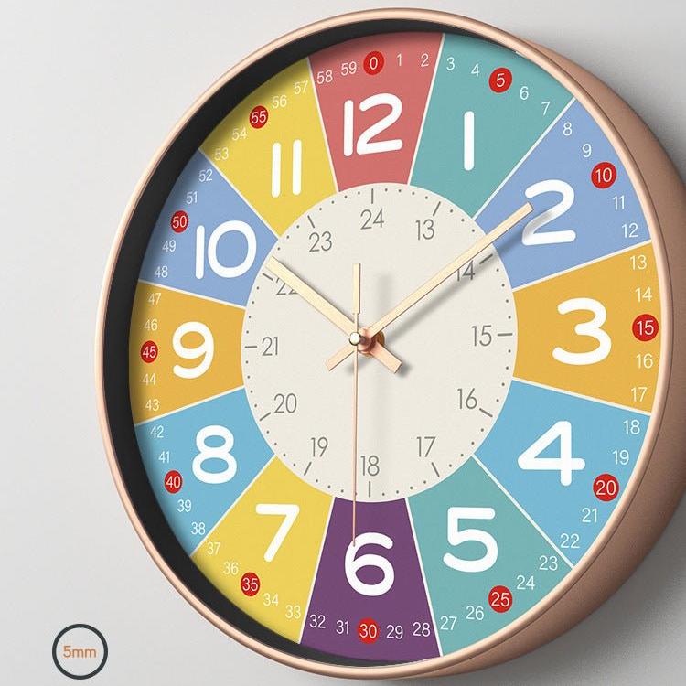Stornfield | SilentKids – Silent Wall Clock for Children's Room