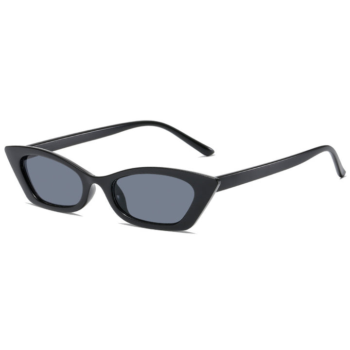 Women's fashionable cat-eye sunglasses with transparent frame Stornfield