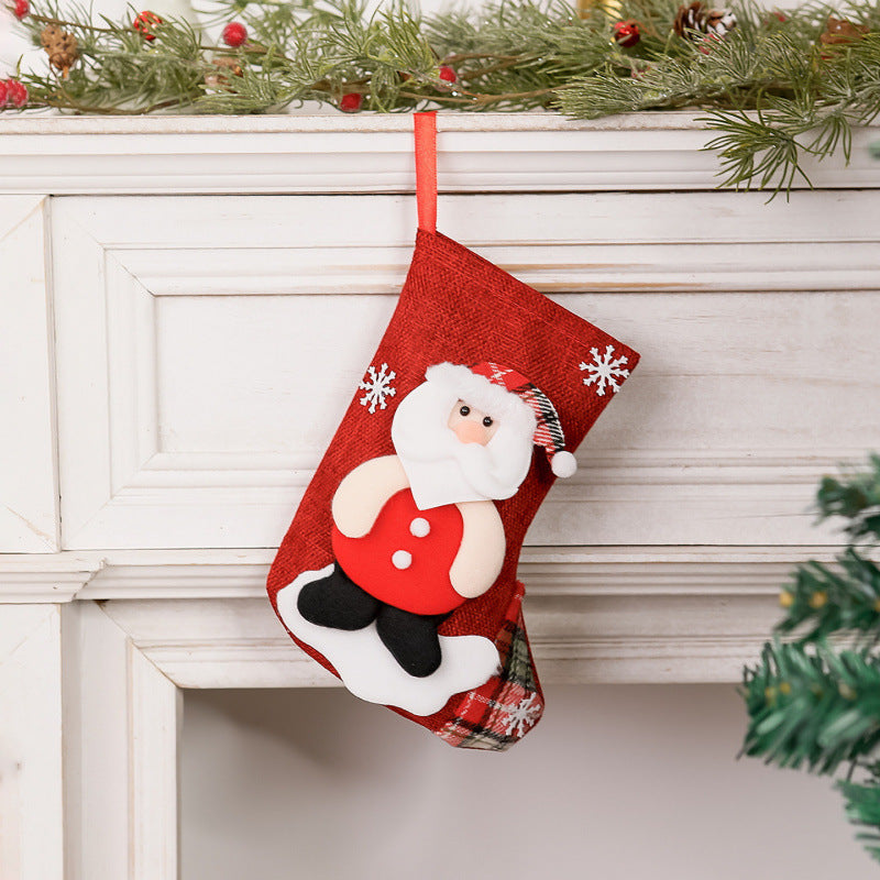 Christmas stocking with reindeer design Stornfield