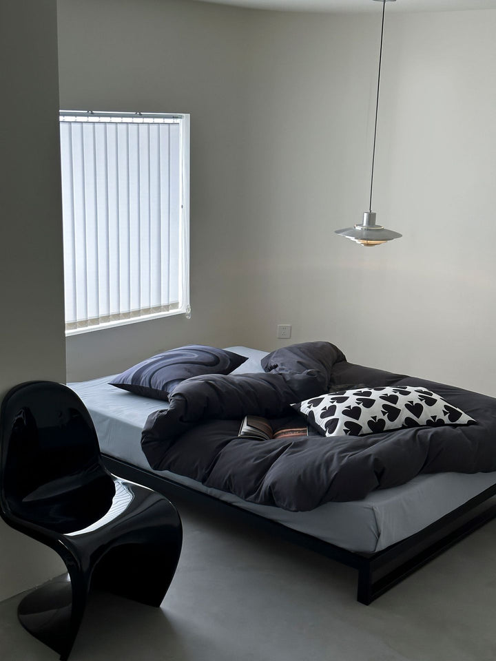 Dotted bedding set made of cotton satin with an extra soft touch