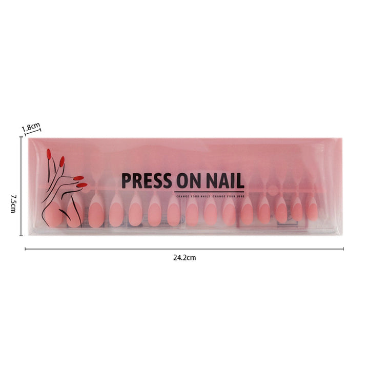 Artificial nails with elegant French cut Stornfield