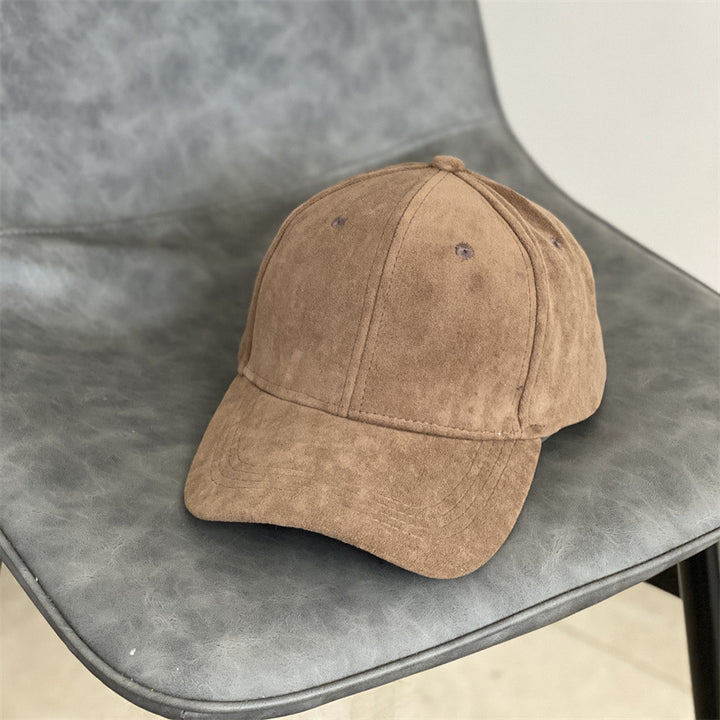 Men's Suede Texture Classic Cap Stornfield