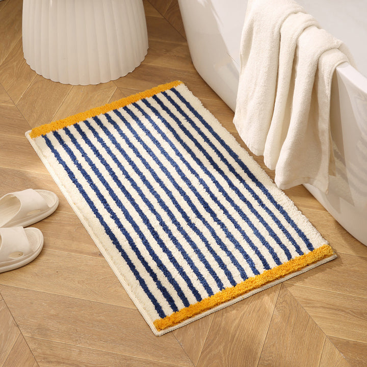 Plush Textured Bath Mat