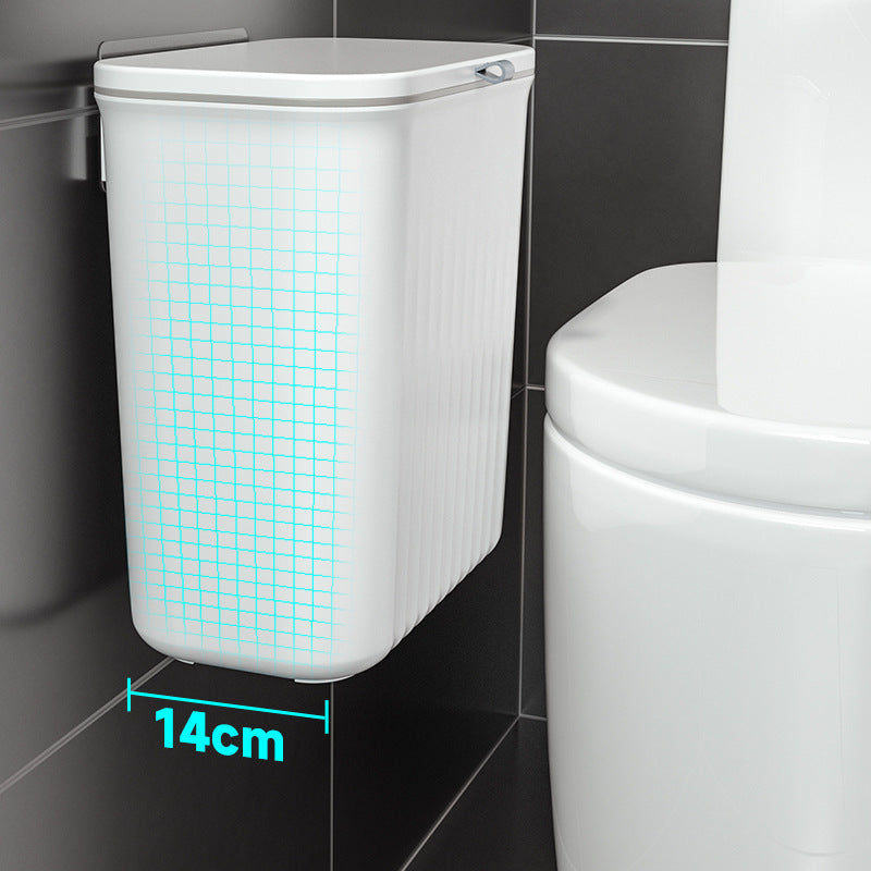 Compact Bathroom Trash Can Stornfield