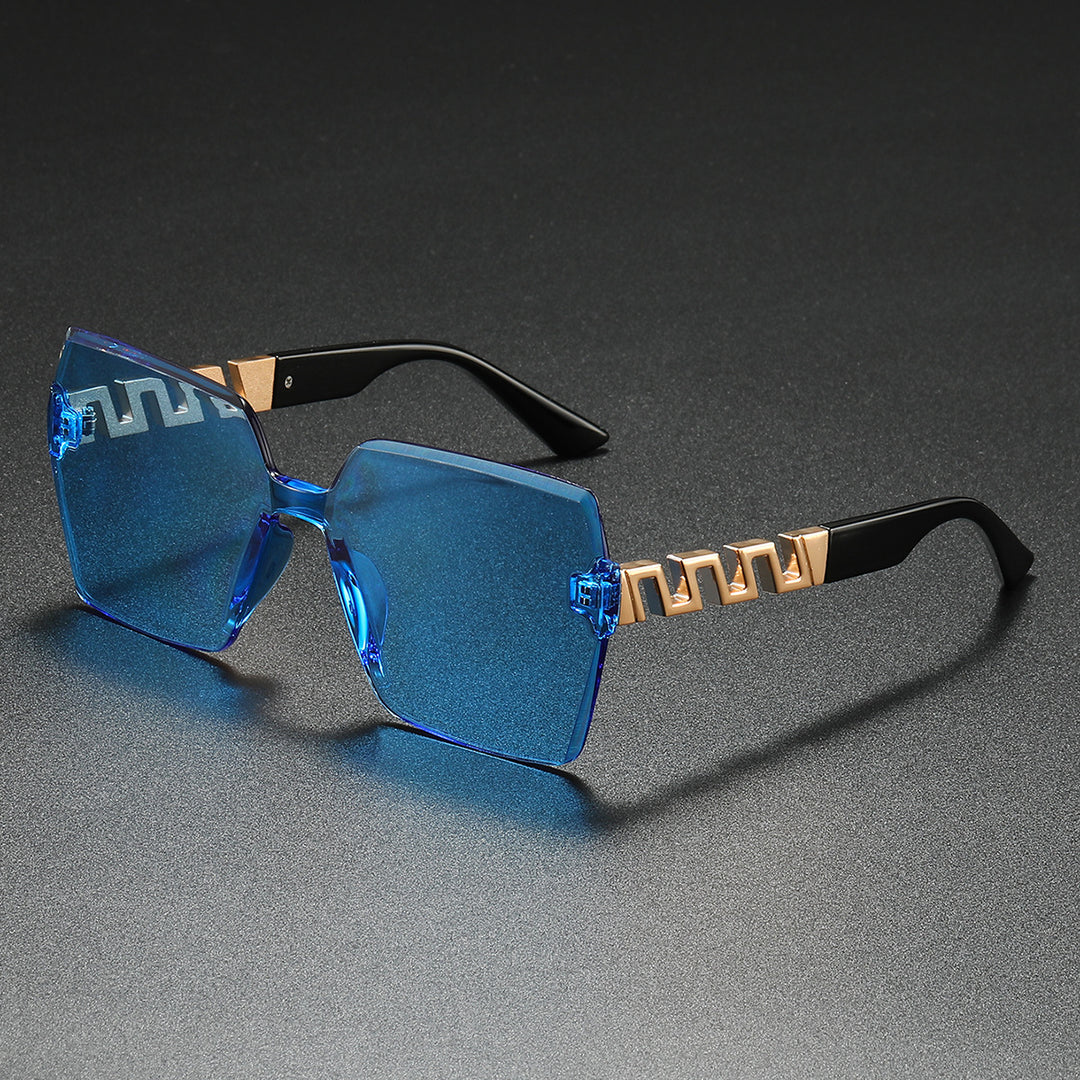Stylish Geometric Shield Sunglasses Stornfield