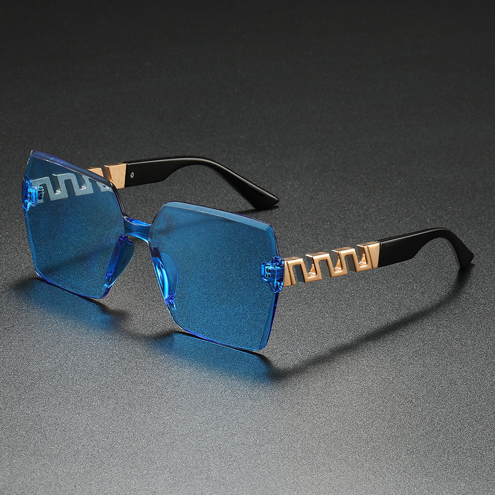 Stylish Geometric Shield Sunglasses Stornfield