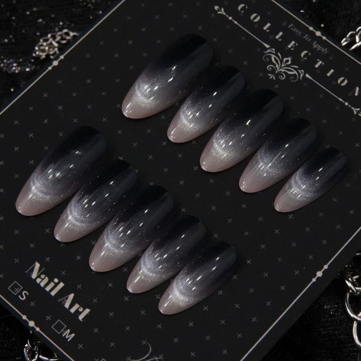 Ombre Stiletto Press-On Nail Designs