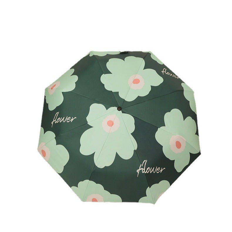 Ladies Rainbow Colored Folding Umbrellas Stornfield