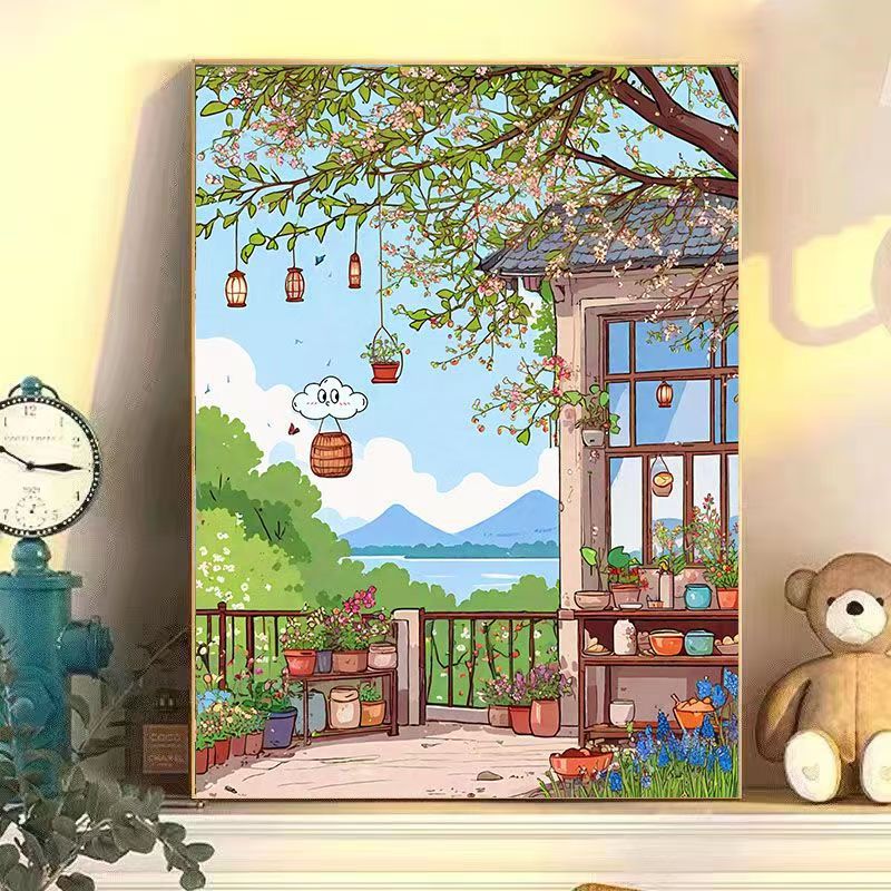 Urban Café Landscape Wall Art Stornfield