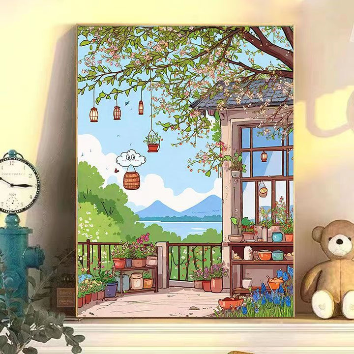 Urban Café Landscape Wall Art Stornfield