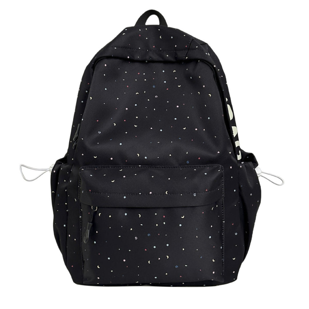 Trendy Starry Patterned Casual Backpack Stornfield